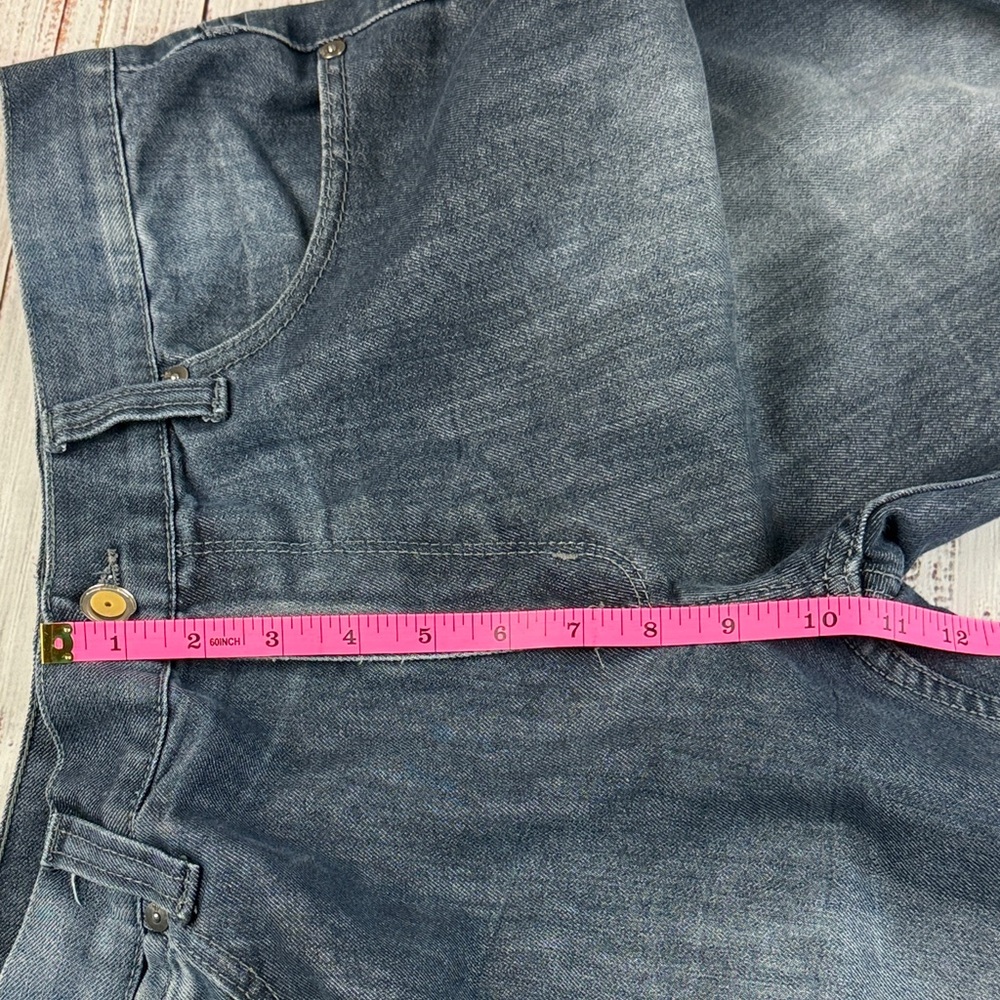 PD&C slim Straight blue Jeans Size 34 X 30 - Picture 5 of 10
